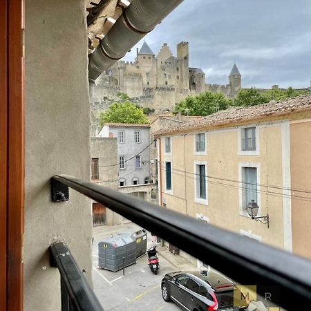 Le Donjon - Vue Cite Pied Cite Medievale Neuf Каркасон Екстериор снимка